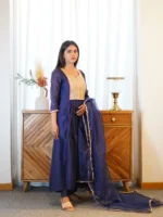 NAVYA CHANDERI SUIT SET